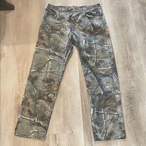 Wrangler Men's Camouflage Straight Jeans